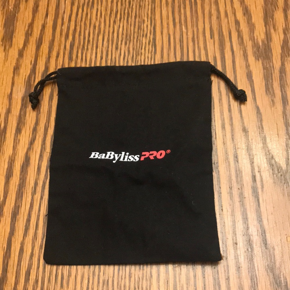 BaBylissPRO Black Drawstring Pouch